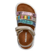 thumbnail: Nelson Kids sandalen goud/blauw/roze