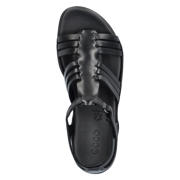 thumbnail: Ecco leren sandalen zwart