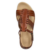 thumbnail: Ecco leren sandalen cognac