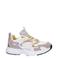 Nelson Kids sneaker wit/lila/geel