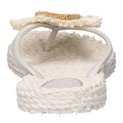 thumbnail: Ilse Jacobsen Cheerful teenslippers met 3d applicatie wit