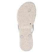 thumbnail: Ilse Jacobsen Cheerful teenslippers met 3d applicatie wit