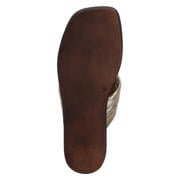 thumbnail: Nelson imitatieleren teenslippers - goud
