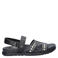 Maruti Elora leren sandalen zwart