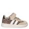Nelson Kids suede sneakers beige panterprint