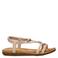 Dolcis suède sandalen met kraaltjes - beige