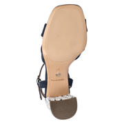thumbnail: Tamaris sandalen met blokhak blauw