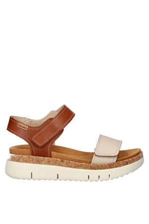 Palma leren sandalen cognac