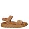 Panama Jack Bety suède sandalen cognac
