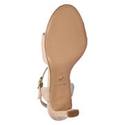 thumbnail: Tamaris suède sandalen met hak beige