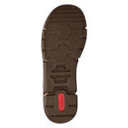 thumbnail: Rieker slippers met sleehak en panterprint zwart