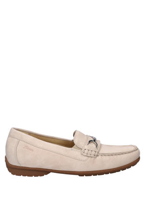 Cortizia suède mocassins beige