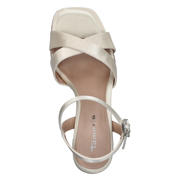 thumbnail: Tamaris sandalen met blokhak ecru
