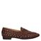 Nelson suède loafers bruin