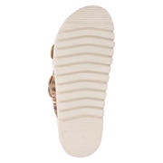 thumbnail: Nelson slippers met gehaakt beige/roze