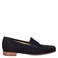 Sioux suède loafers donkerblauw