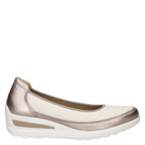 Zurich 2.0 leren instappers beige/brons