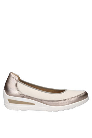 Zurich 2.0 leren instappers beige/brons