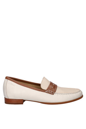 Rosikena leren loafers ecru/beige