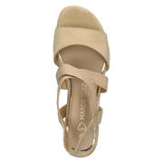 thumbnail: Marco Tozzi sandalen met blokhak beige