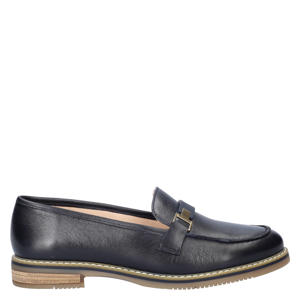 Cambridge Trotteur leren loafers met siergesp blauw