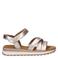 Gabor leren sandalen goud
