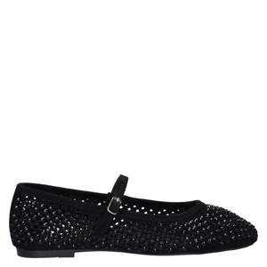 ballerina's met strass zwart