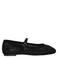 Nelson ballerina's met strass zwart