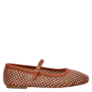 ballerina's met strass cognac
