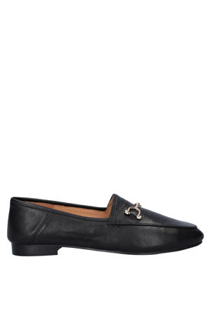 leren loafers zwart