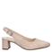 Gabor suède slingback pumps beige