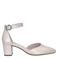 Gabor leren pumps parelmoer