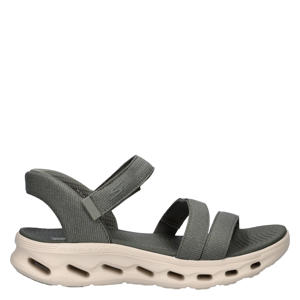 Hands Free Slip-Ins Glide Step sandalen donkergroen