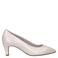 Gabor leren pumps parelmoer