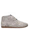 Maruti Gimlet veterboots met ponyhair ecru/zwart