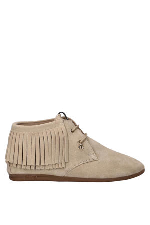 Eden suède veterboots beige