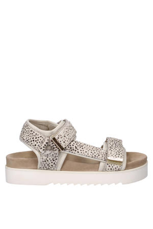 Beau sandalen wit/zwart