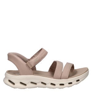 Hands Free Slip-Ins Glide Step sandalen taupe