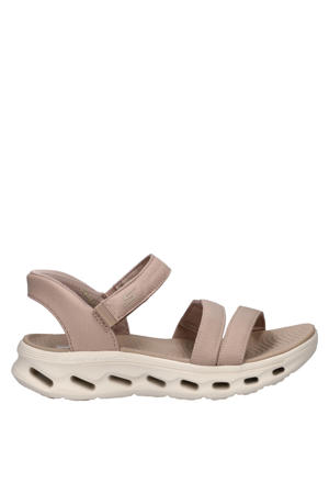 Hands Free Slip-Ins Glide Step sandalen taupe