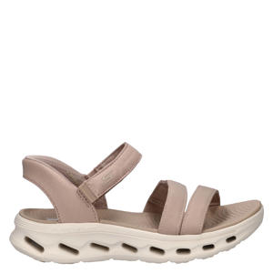 Hands Free Slip-Ins Glide Step sandalen taupe