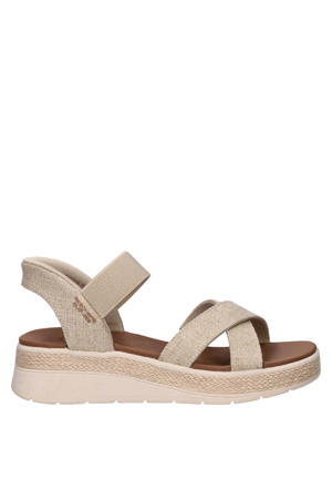 Hands Free Slip-Ins Bobs Sun-Ray sandalen beige