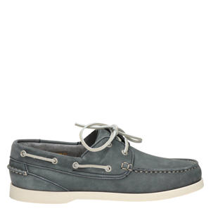 suède bootschoenen grijs