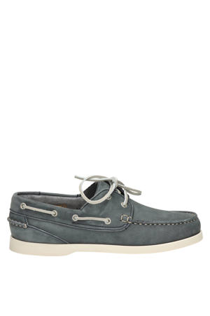 suède bootschoenen grijs