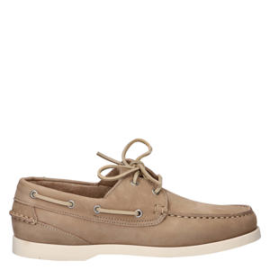 suède bootschoenen cognac