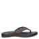 Nelson teenslippers donkerbruin