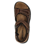 thumbnail: Nelson leren sandalen met profielzool bruin