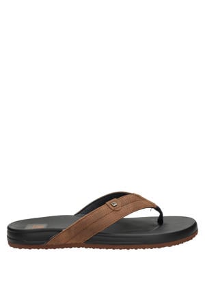 teenslippers cognac