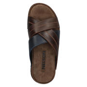 thumbnail: Nelson leren slippers bruin