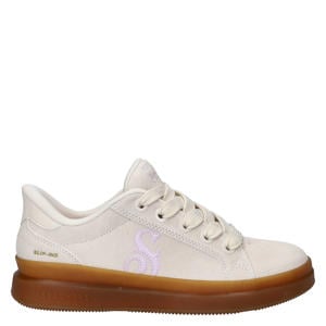 Hands Free Slip-Ins Courtside suède sneakers ecru