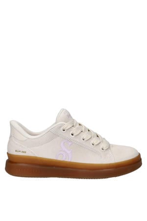 Hands Free Slip-Ins Courtside suède sneakers ecru